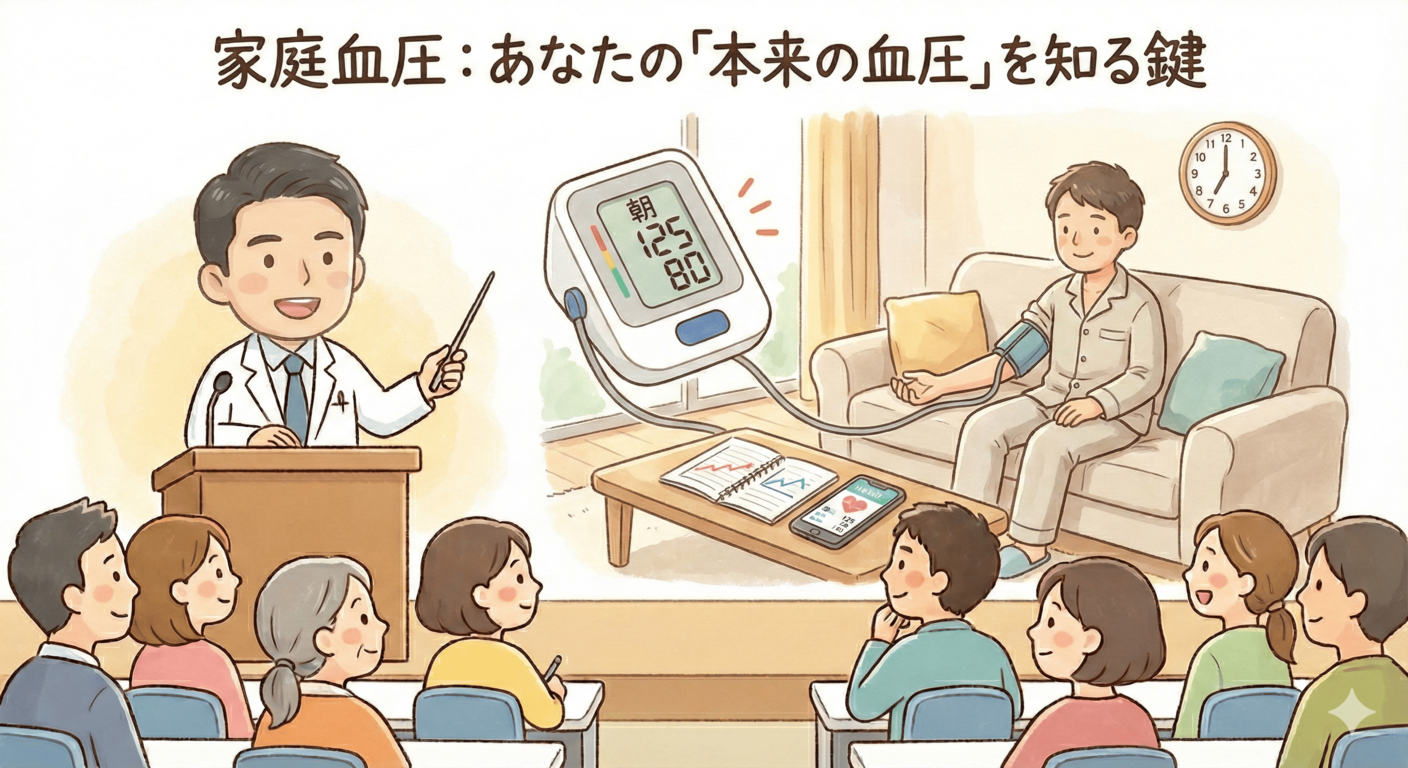 第1回  家庭血圧ってなんではかるの？ イメージ画像