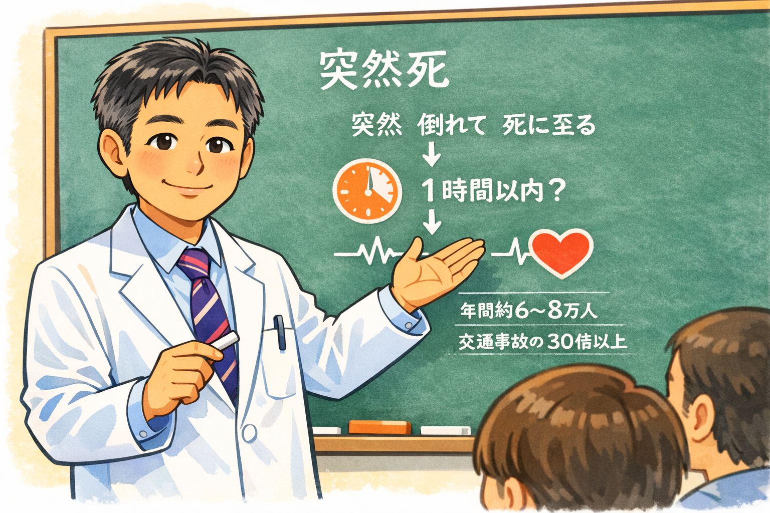 「突然死」は本当に突然か？  その１ 「ピンピンコロリ」とは何かを識る イメージ画像